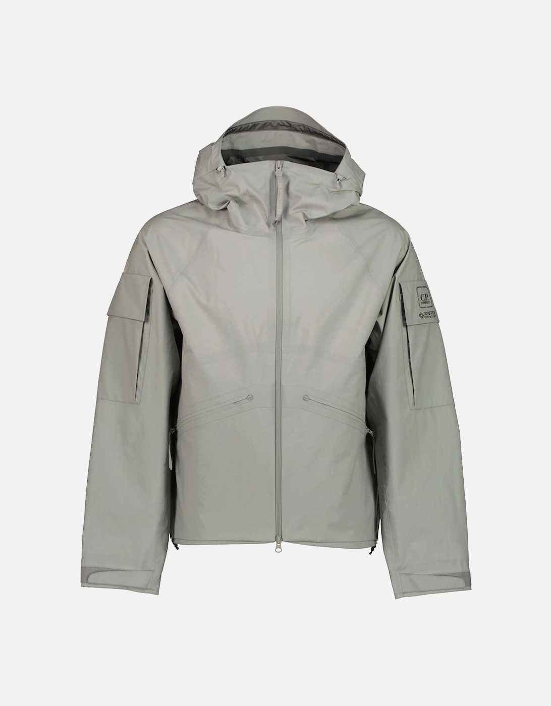 Cp Company Men's Grey Metropolis Goretex Infinium Hooded Jacket  44/Regular 2XL