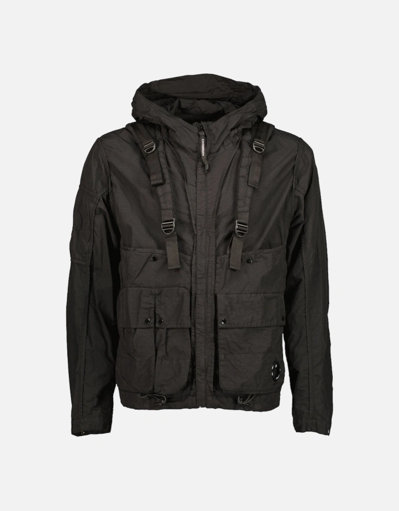 Flatt Nylon Reversible Hooded Lens Jacket