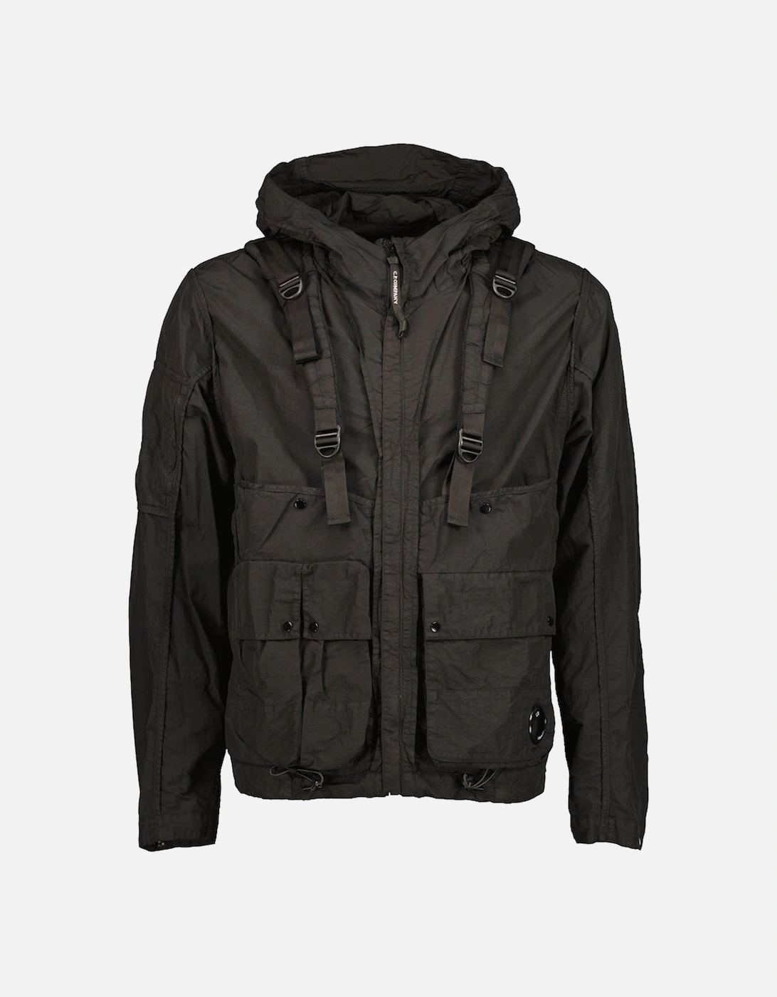 Flatt Nylon Reversible Hooded Lens Jacket