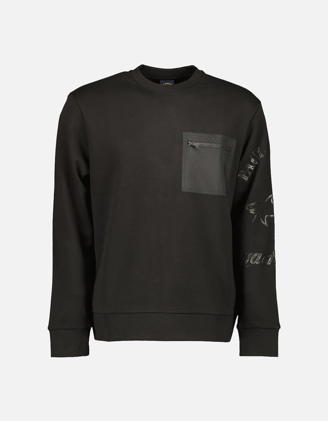 Sleeve Logo Crewneck Sweatshirt, 5 of 4