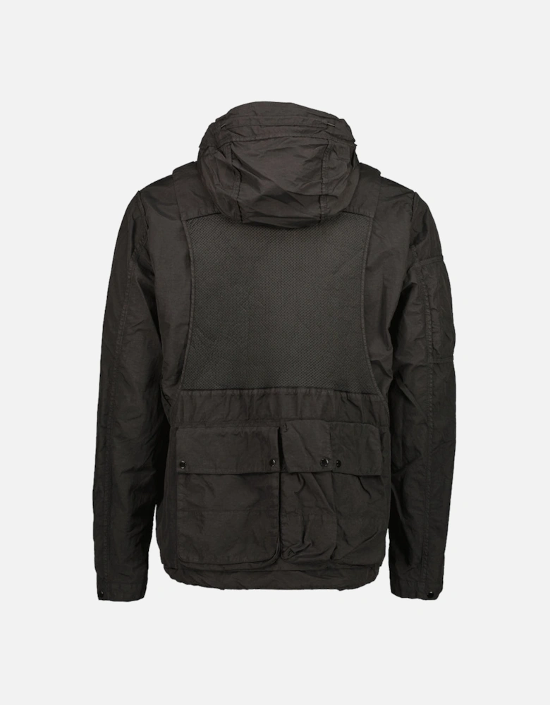 Flatt Nylon Reversible Hooded Lens Jacket