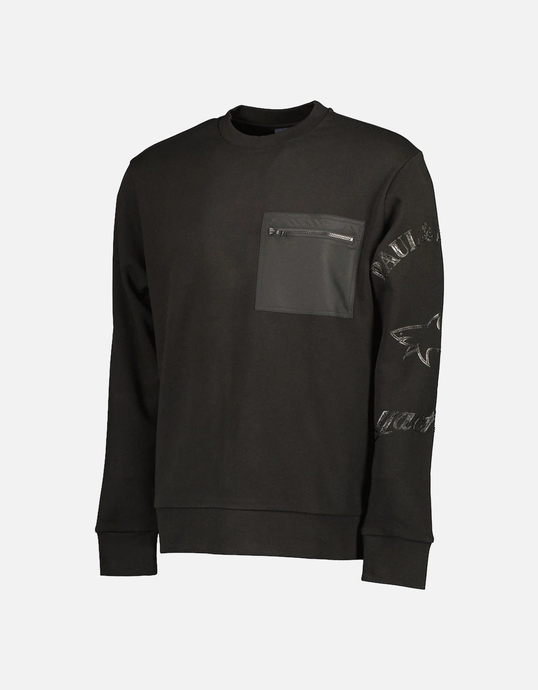 Sleeve Logo Crewneck Sweatshirt