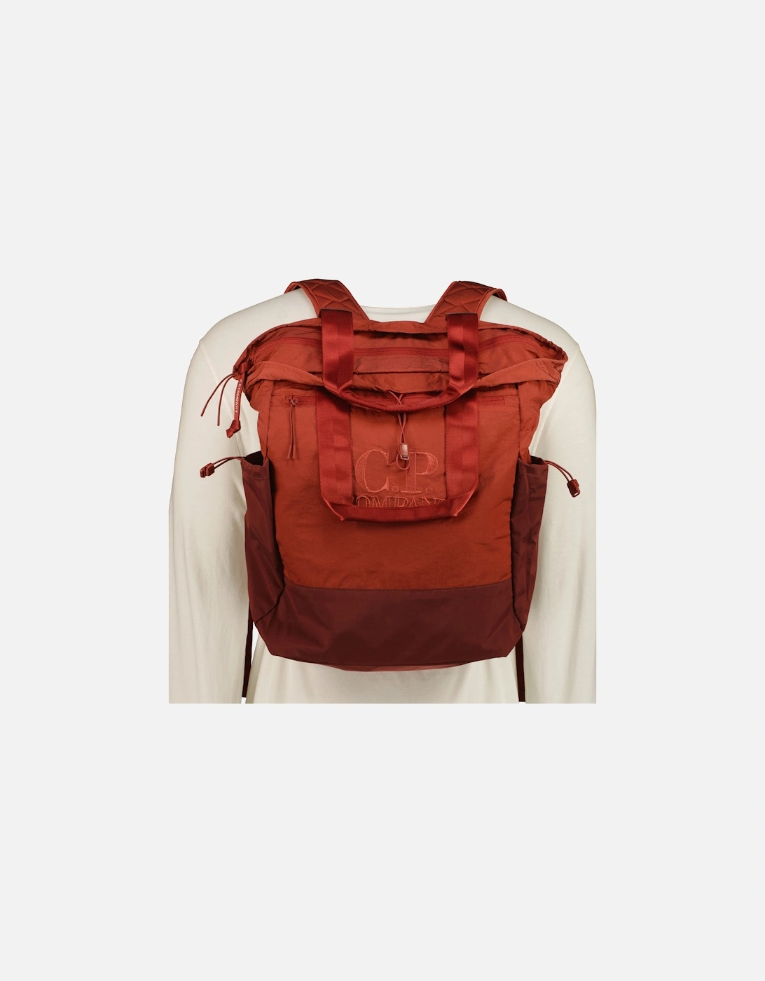 Cp Company Men's Red Chrome-R Tote Backpack - Size: Uni