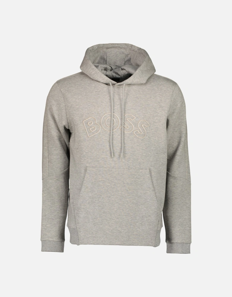 Embroidered Logo Hoodie