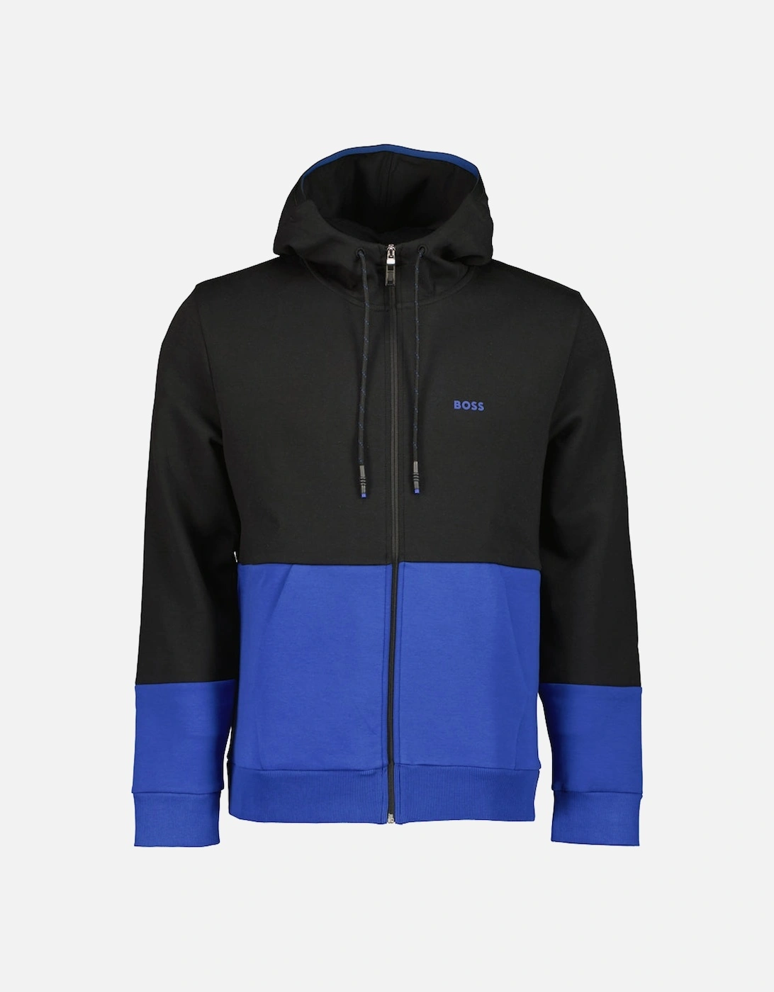 Embroidered Logo Zip Hoodie, 6 of 5