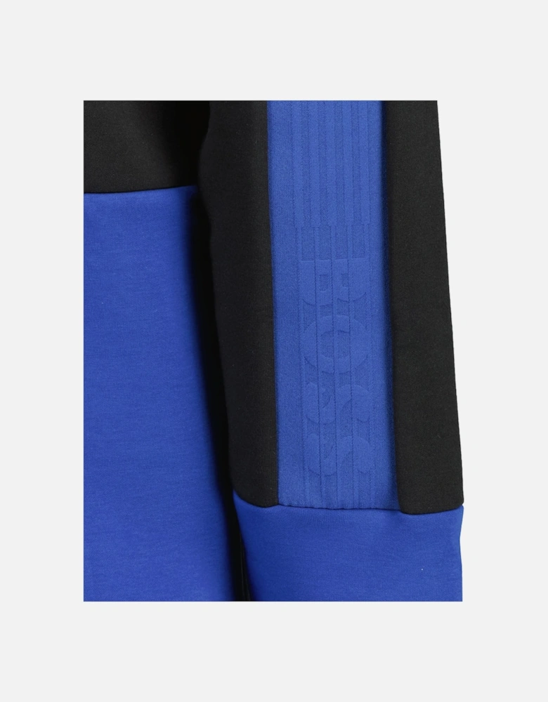 Embroidered Logo Zip Hoodie