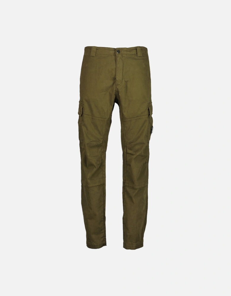 Stretch Satin Lens Cargo Pants