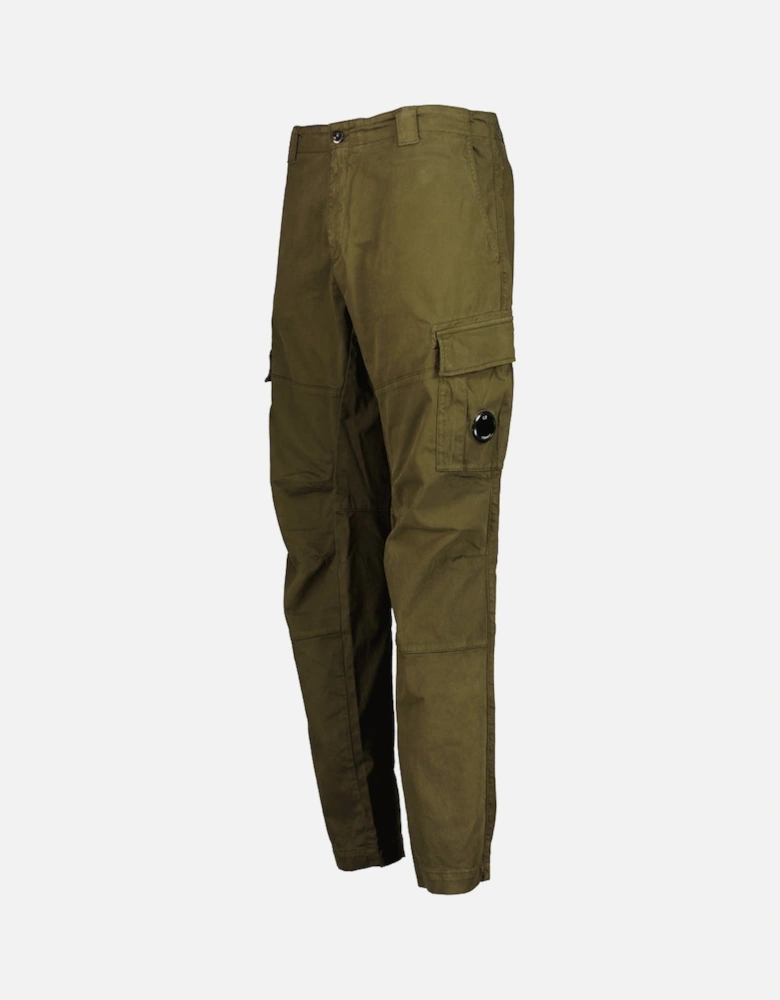 Stretch Satin Lens Cargo Pants