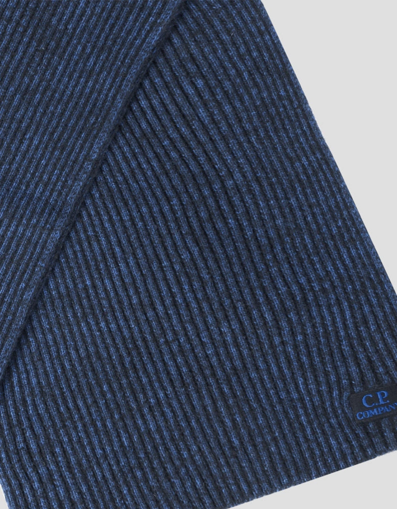 Fleece Knit Logo Scarf