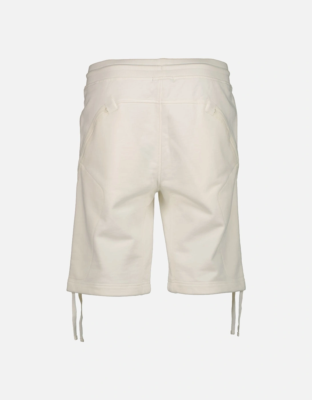 Diagonal Fleece Lens Sweat Shorts