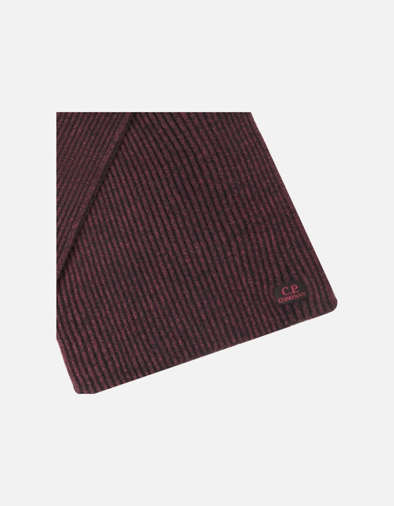 Fleece Knit Logo Scarf