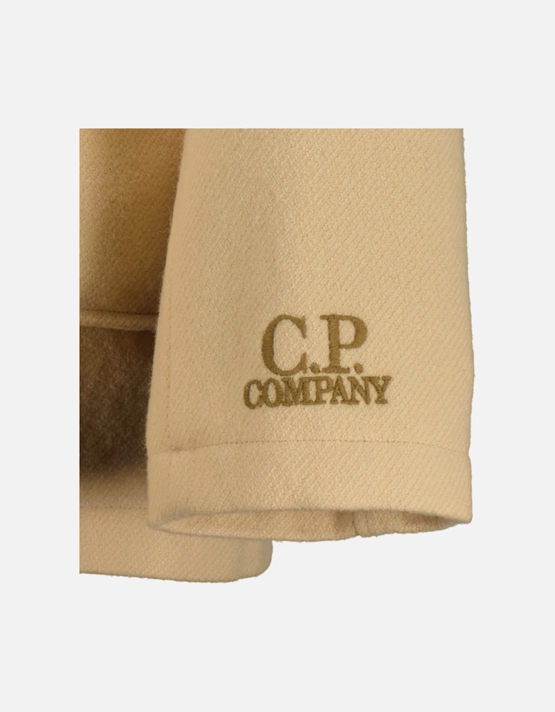 Hooded Cuff Logo Duffel Coat