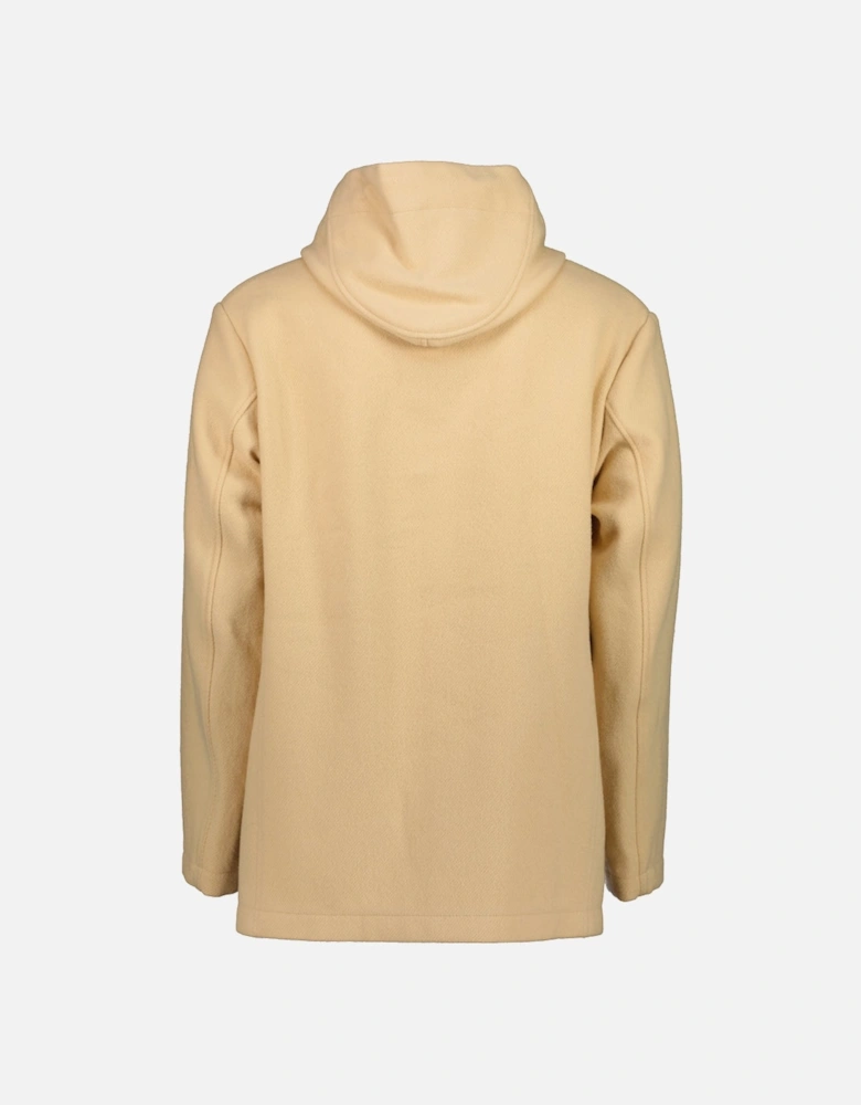 Hooded Cuff Logo Duffel Coat