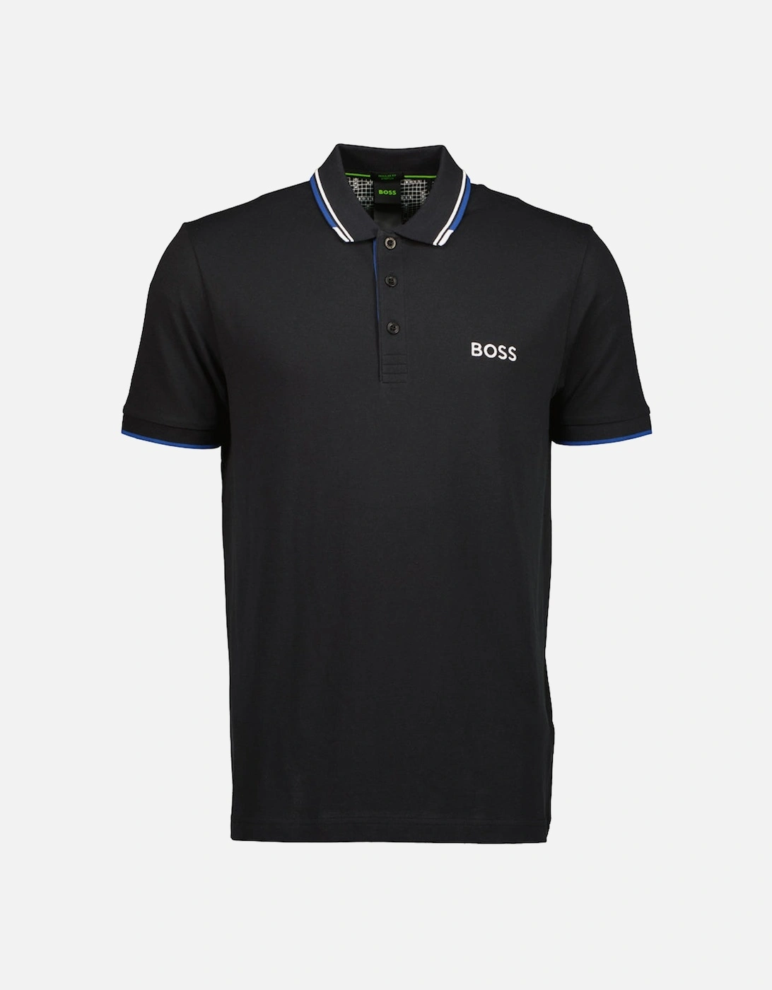 Hugo Boss Men's Navy Paddy Pro Embroidered Logo Polo - Size: 42
