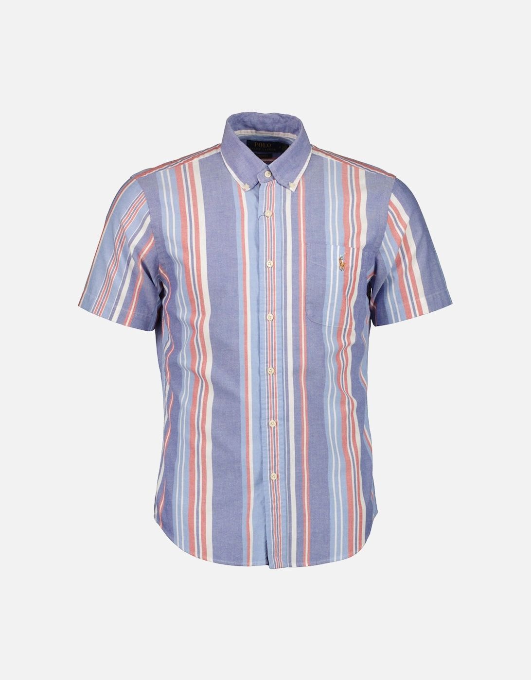 Short Sleeve Stripe Print Shirt, 5 of 4