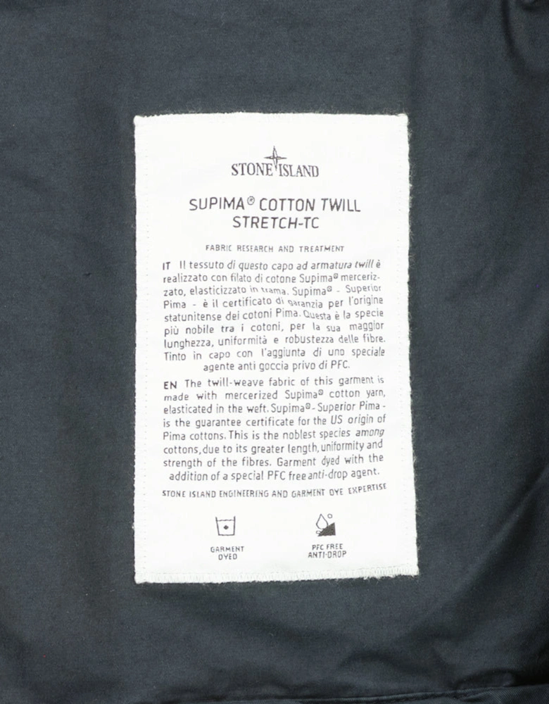 Supima Cotton Twill Hooded Jacket