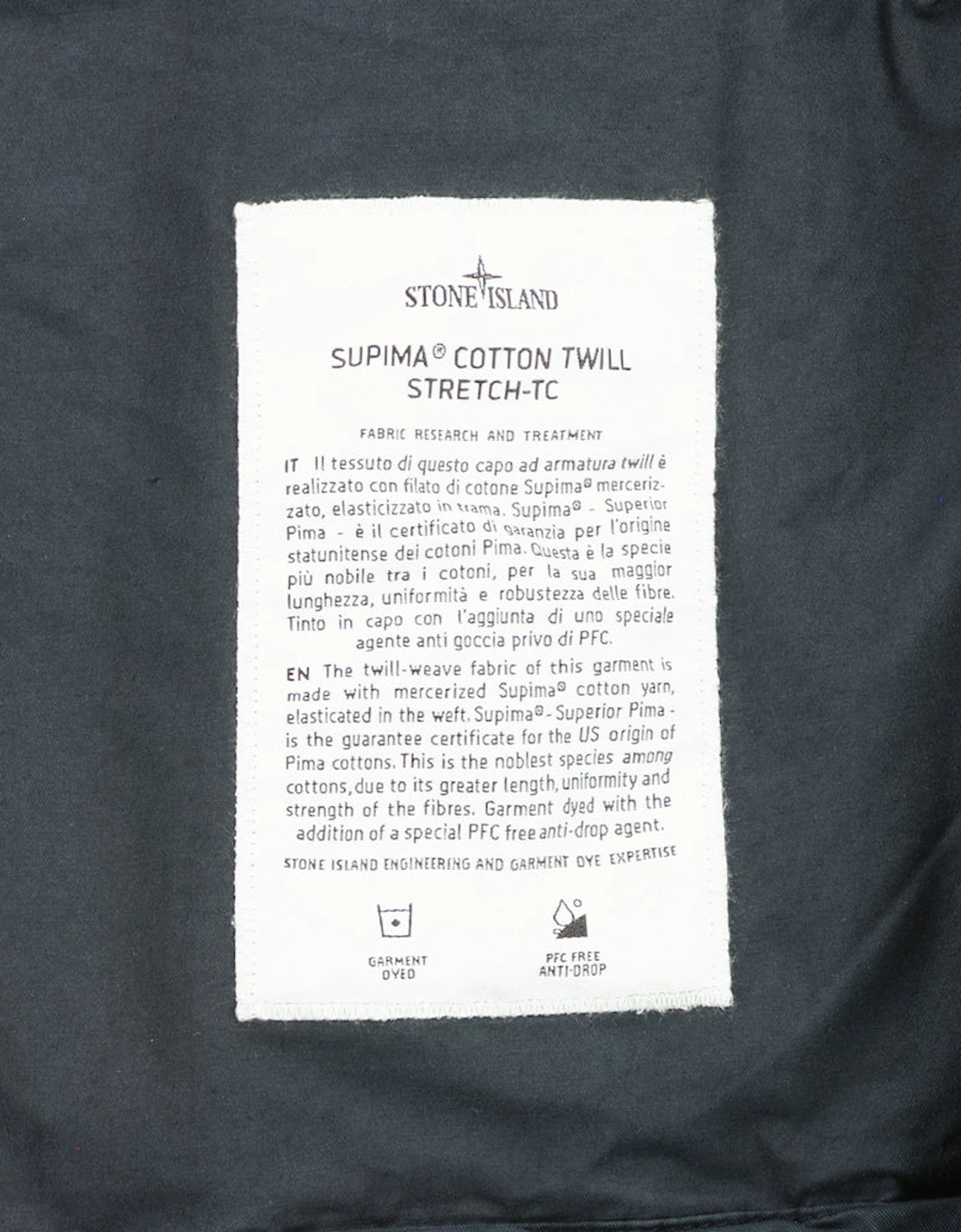 Supima Cotton Twill Hooded Jacket