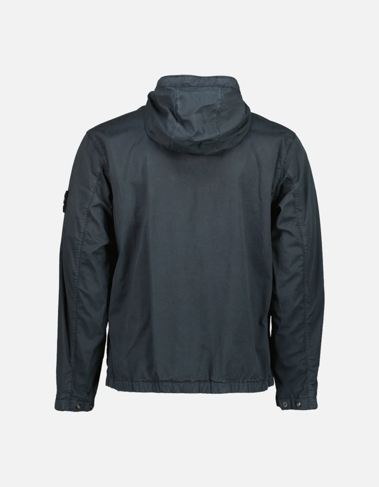 Supima Cotton Twill Hooded Jacket