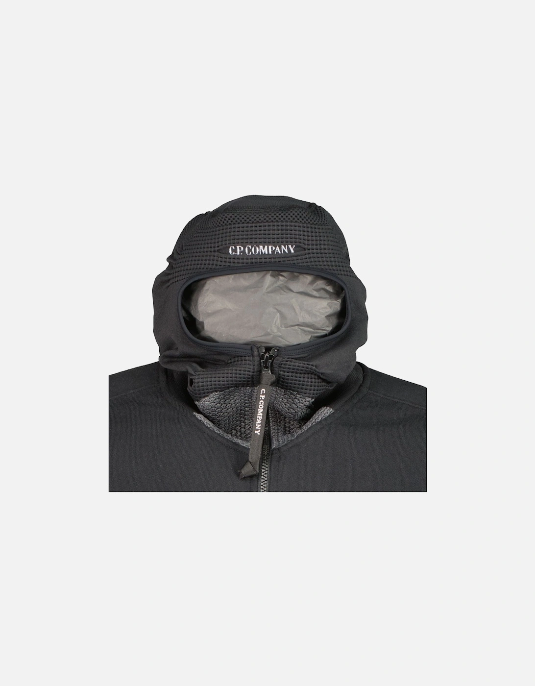 C.P. High Neck Zip Up Lens Hoodie