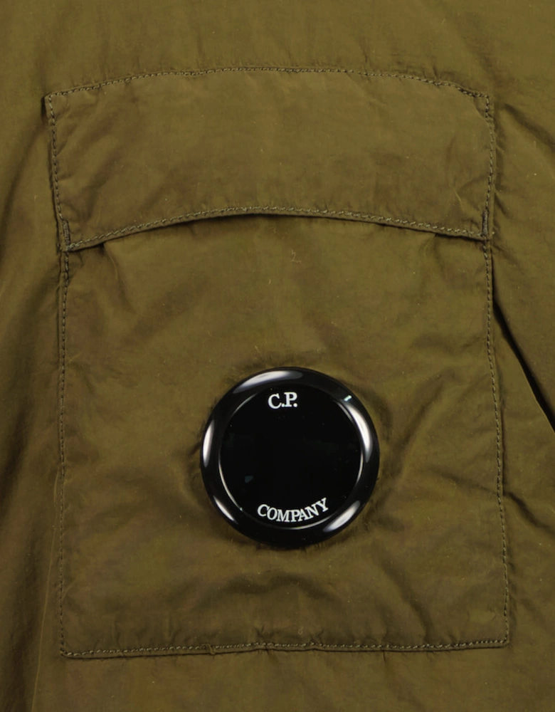 Long Flatt Nylon Down Lens Jacket