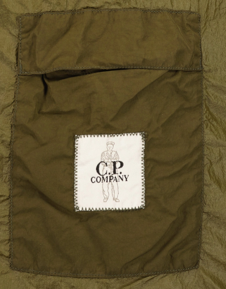 Long Flatt Nylon Down Lens Jacket