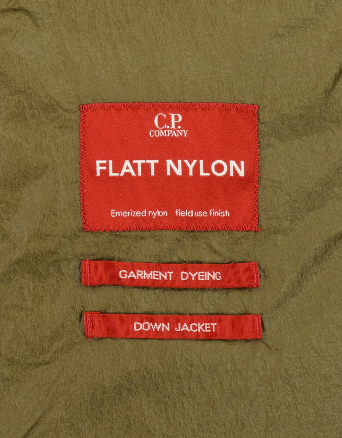 Long Flatt Nylon Down Lens Jacket