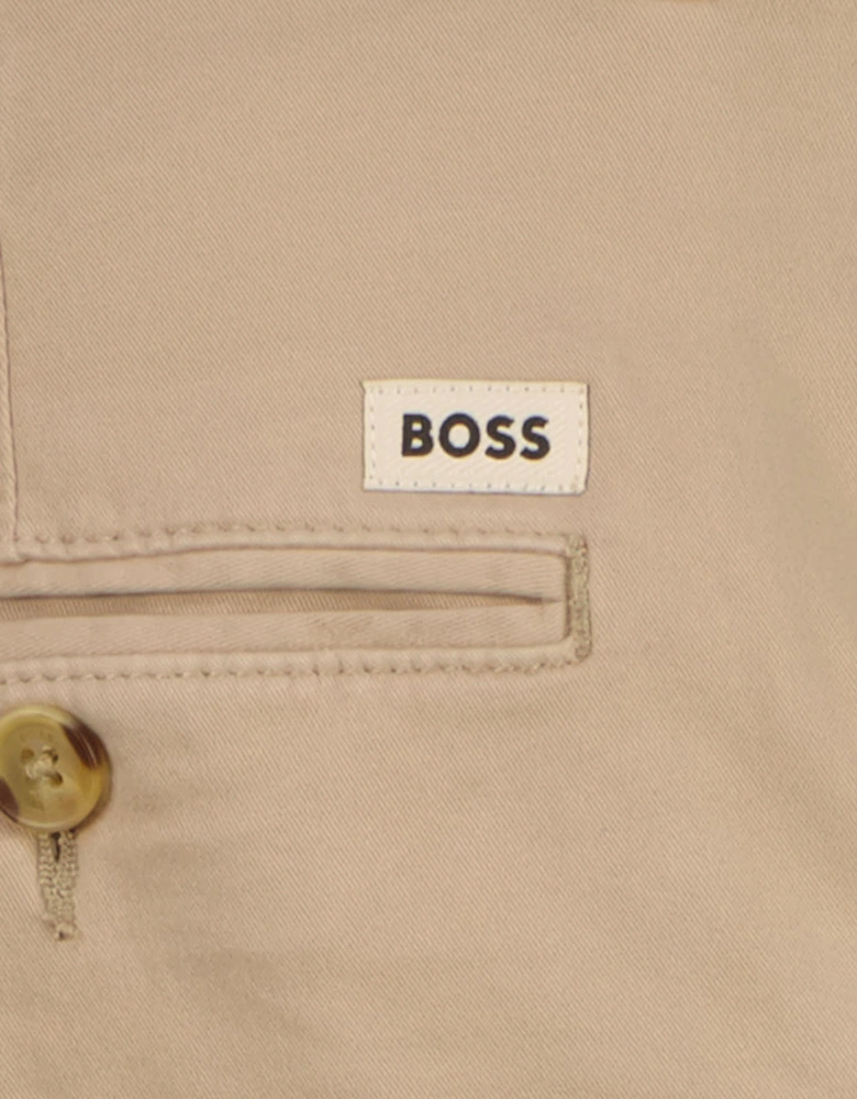 Slim Fit Stretch Gabardine Shorts