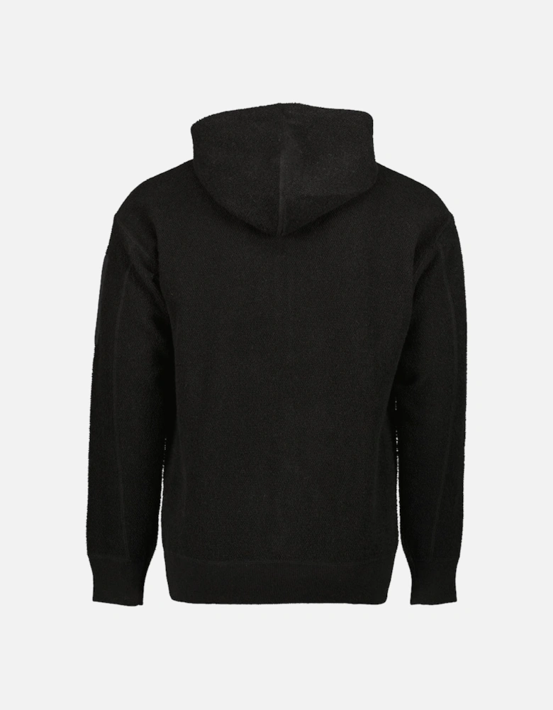Lambswool Half Zip Lens Hoodie