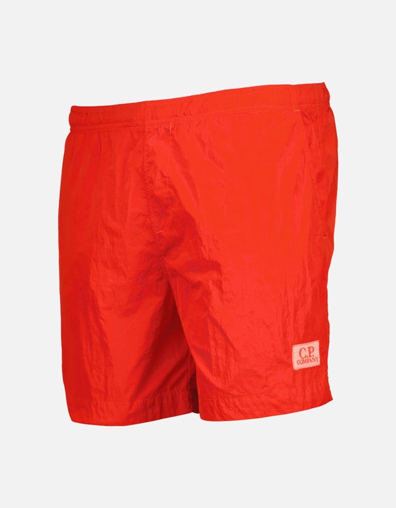 Chrome Boxer Swim Shorts