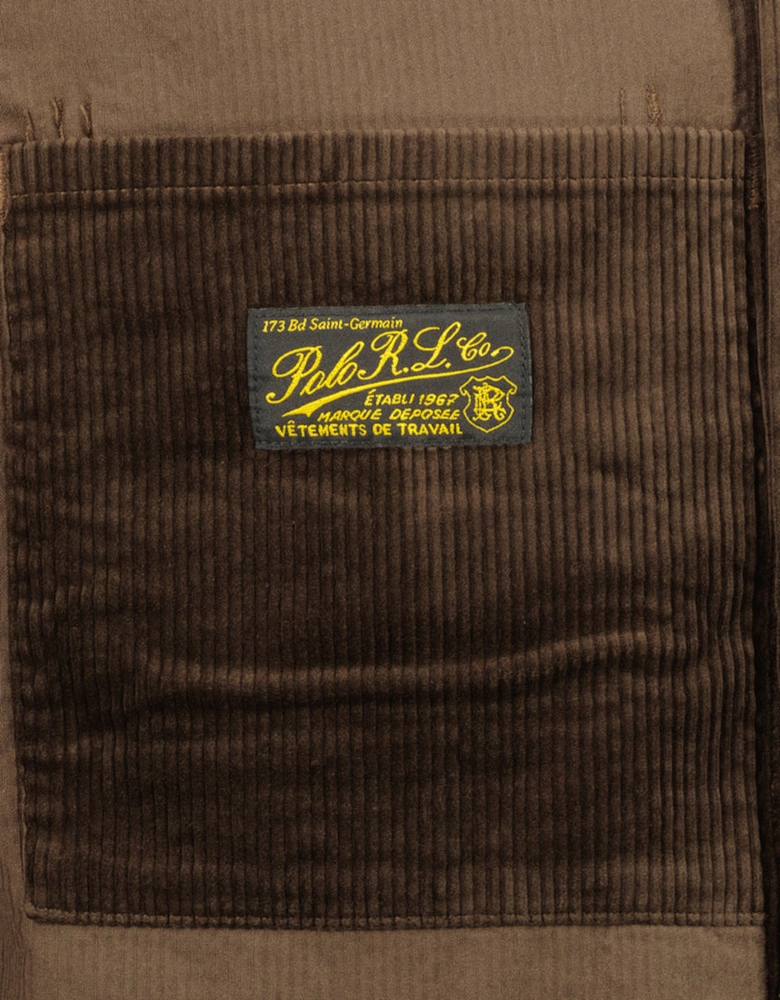 Corduroy Utility Overshirt