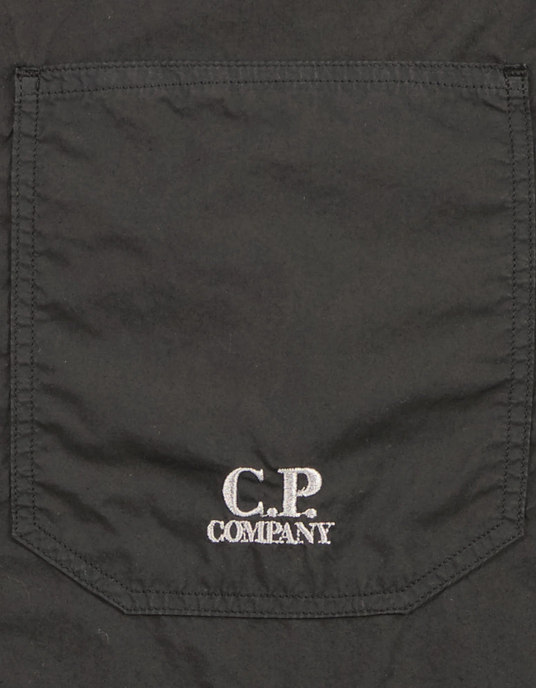 Popeline Embroidered Logo Shirt