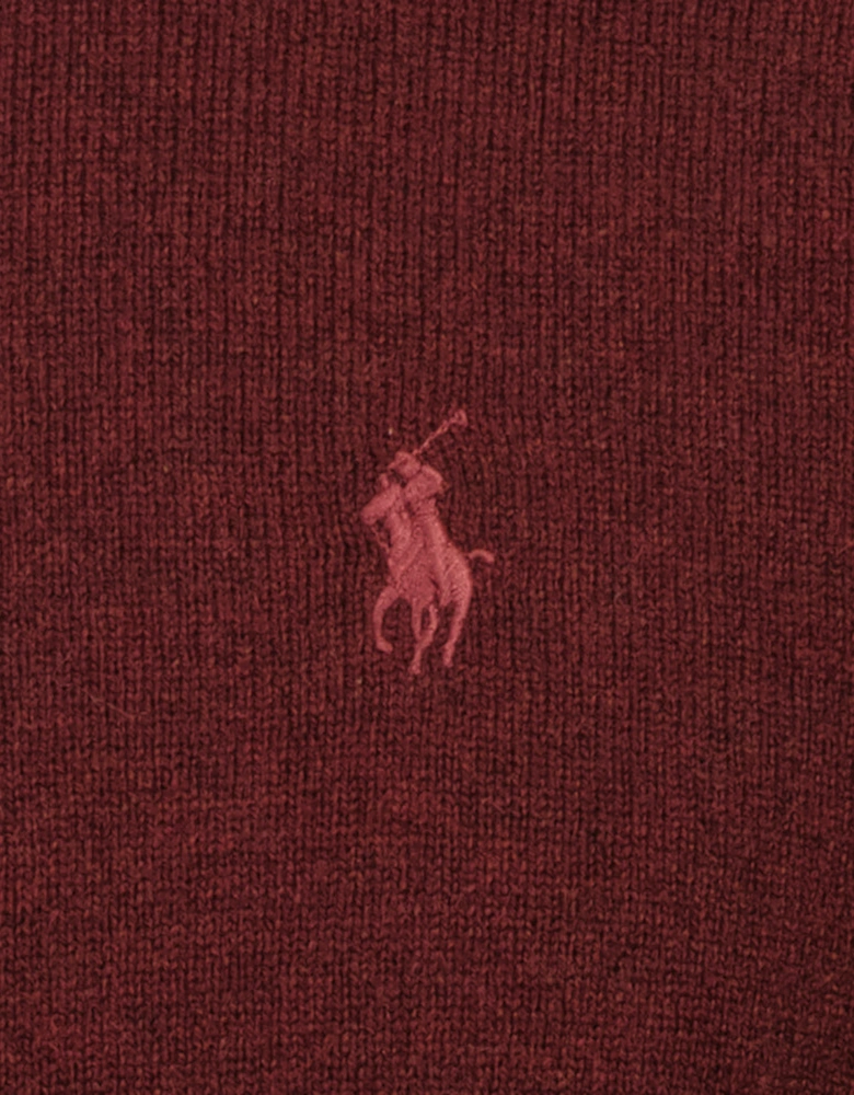 Merino Wool Quarter Zip Jumper