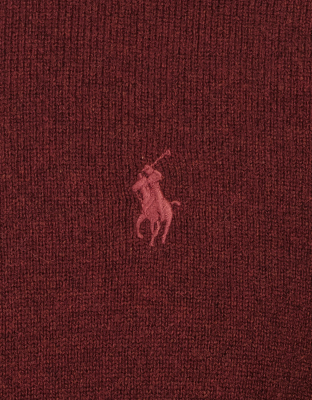 Merino Wool Quarter Zip Jumper