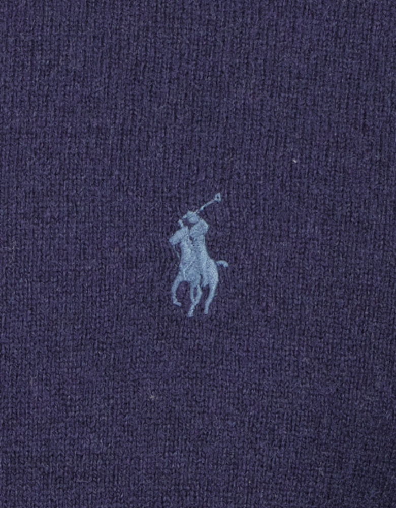 Merino Wool Quarter Zip Jumper