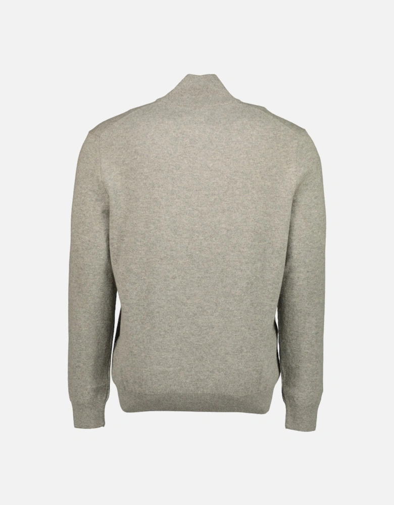 Merino Wool Quarter Zip Jumper