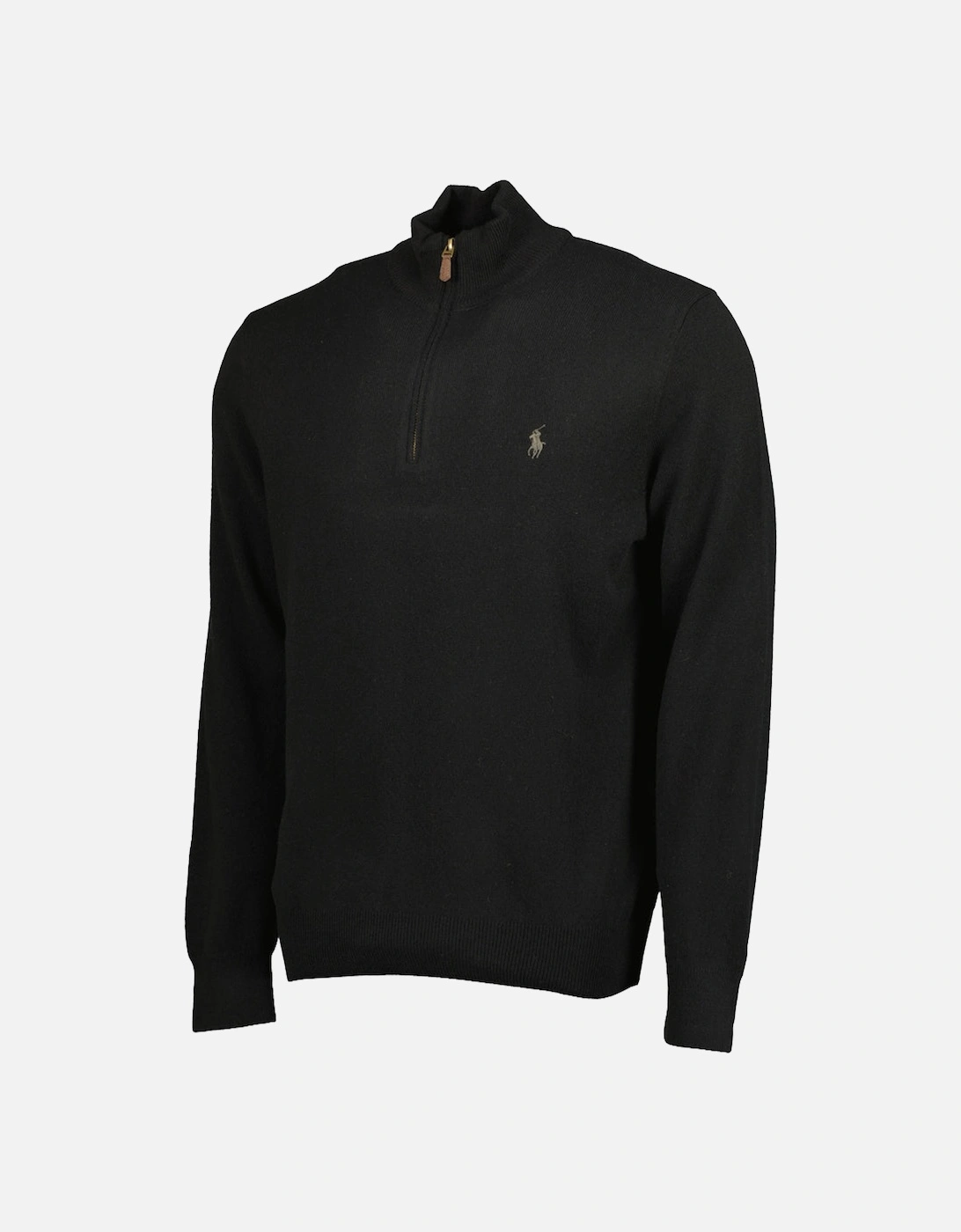 Merino Wool Quarter Zip Jumper