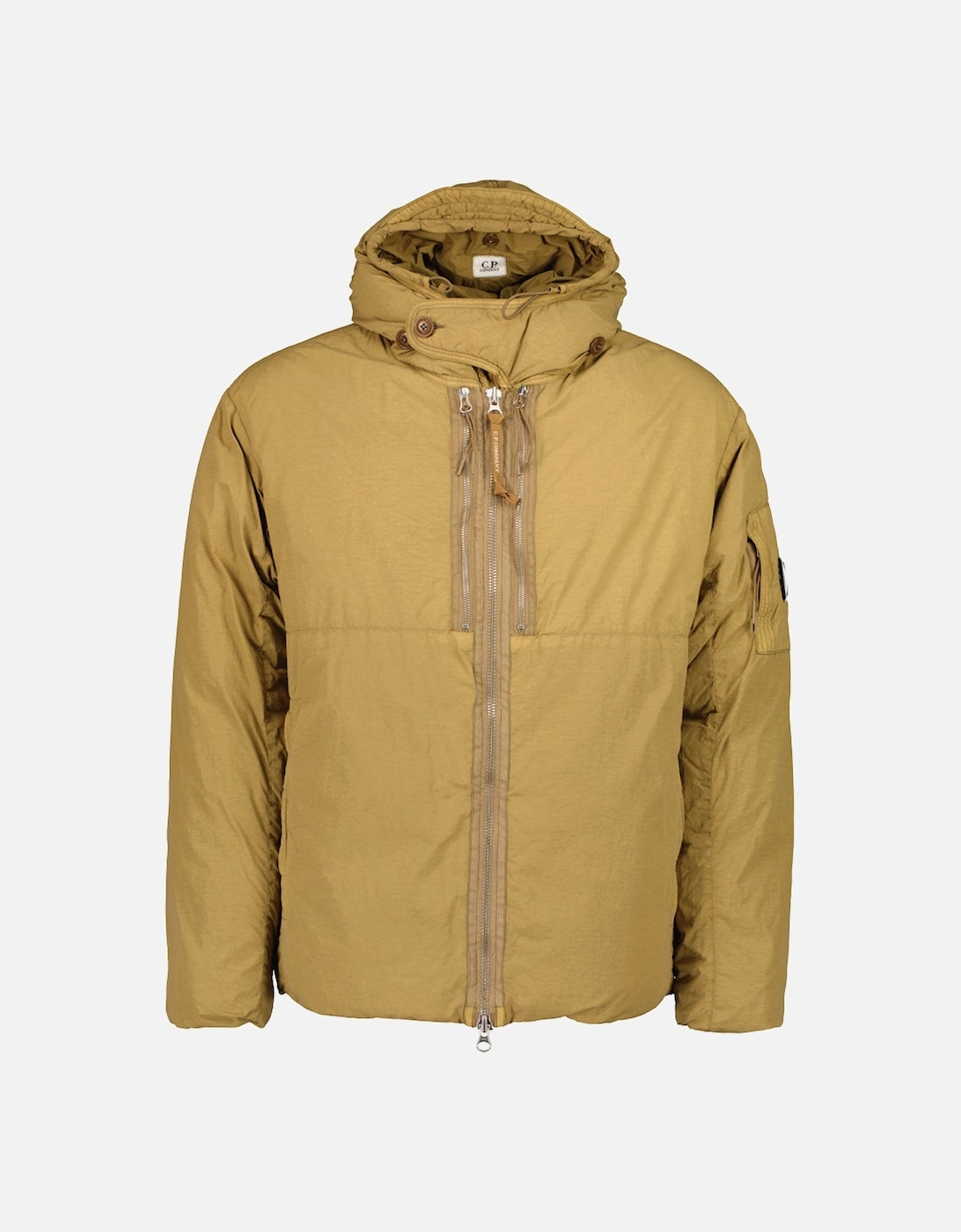 Cp Company Men's Yellow Flatt Nylon 2 In 1 Lens Jacket  38/Regular M