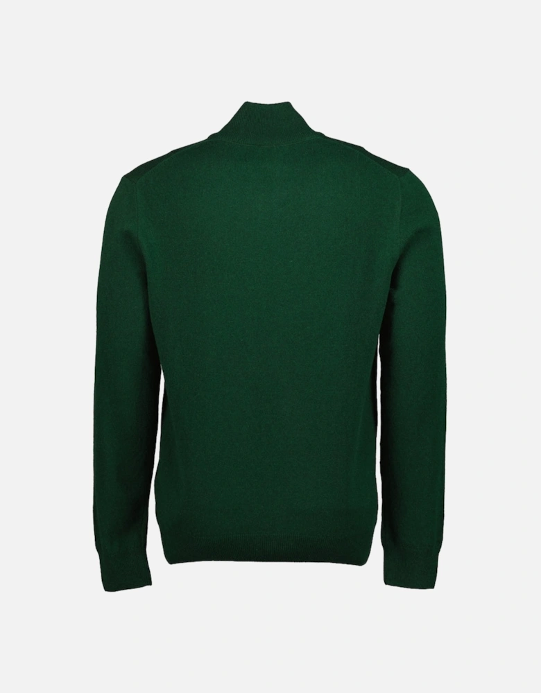 Merino Wool Quarter Zip Jumper