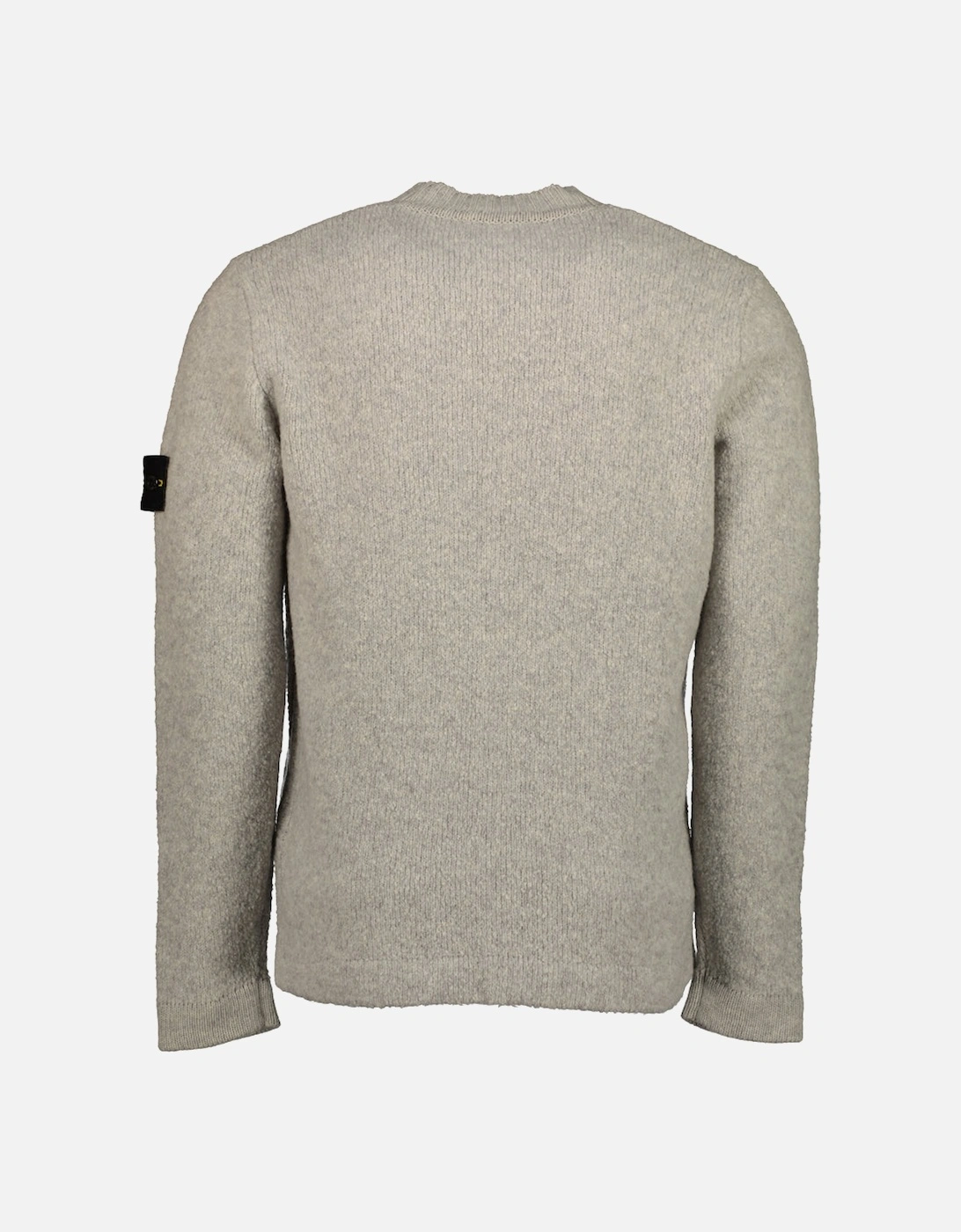 Brushed Texture Crewneck Jumper