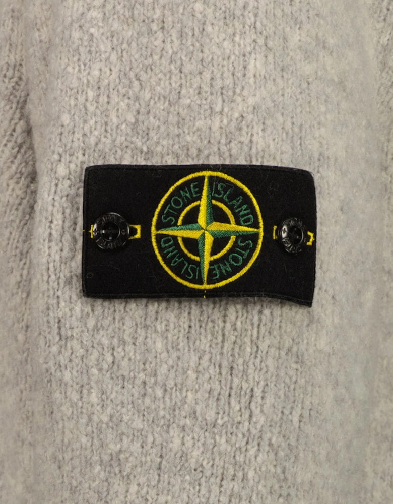 Brushed Texture Crewneck Jumper