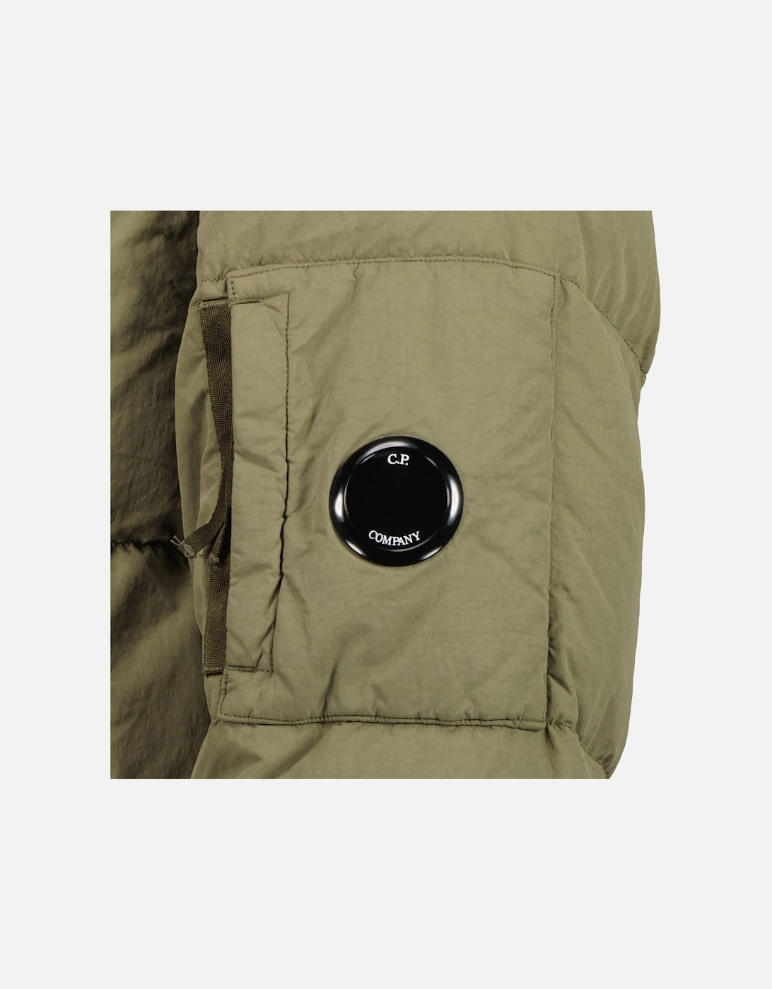 Long Flatt Nylon Down Lens Jacket