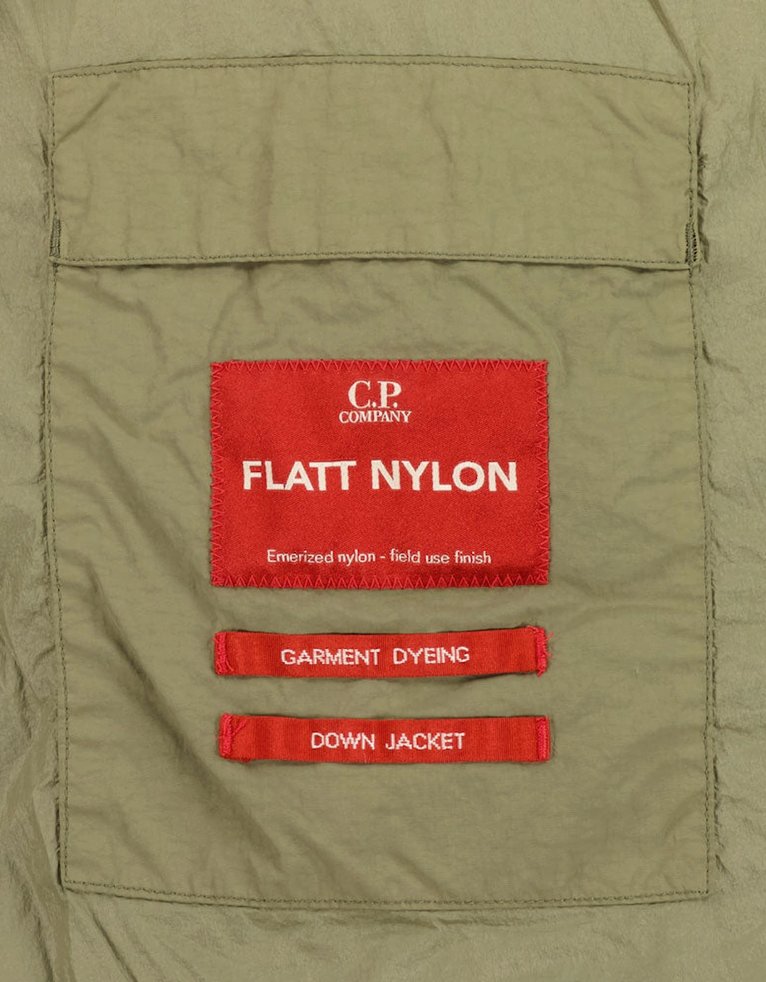 Long Flatt Nylon Down Lens Jacket