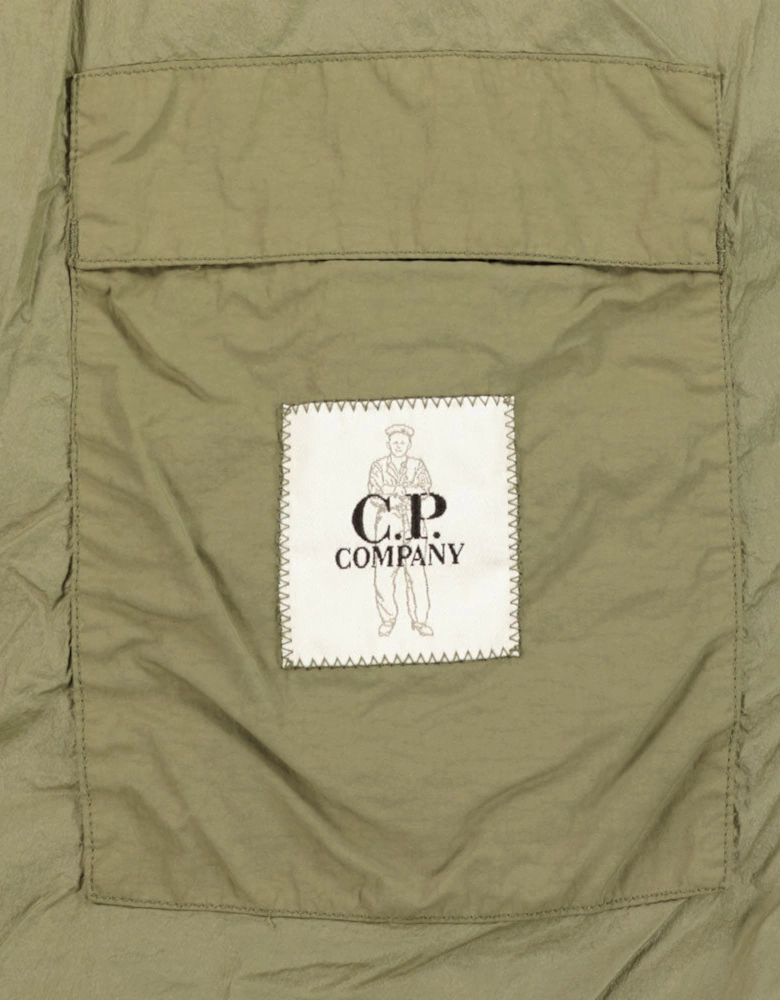 Long Flatt Nylon Down Lens Jacket