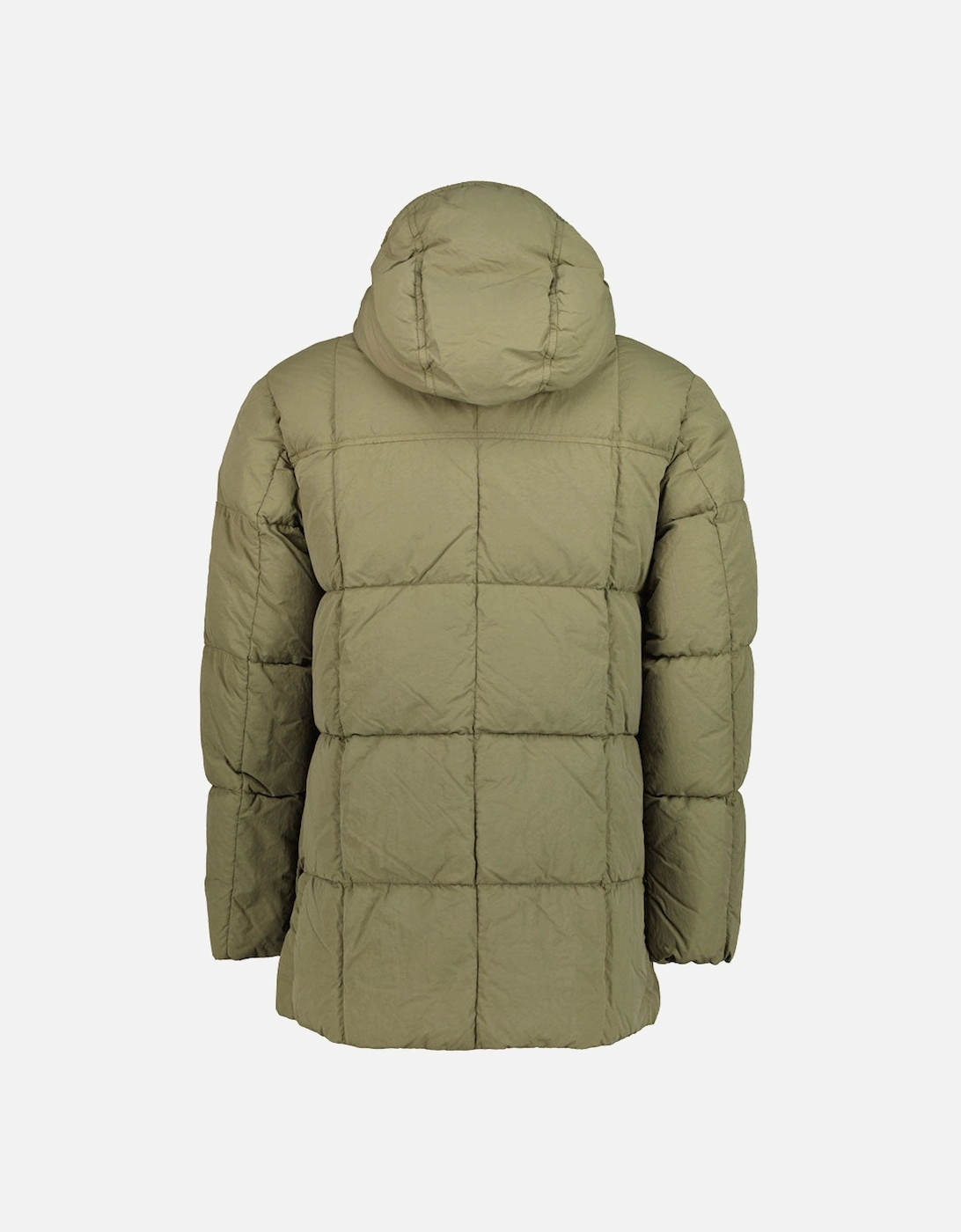 Long Flatt Nylon Down Lens Jacket