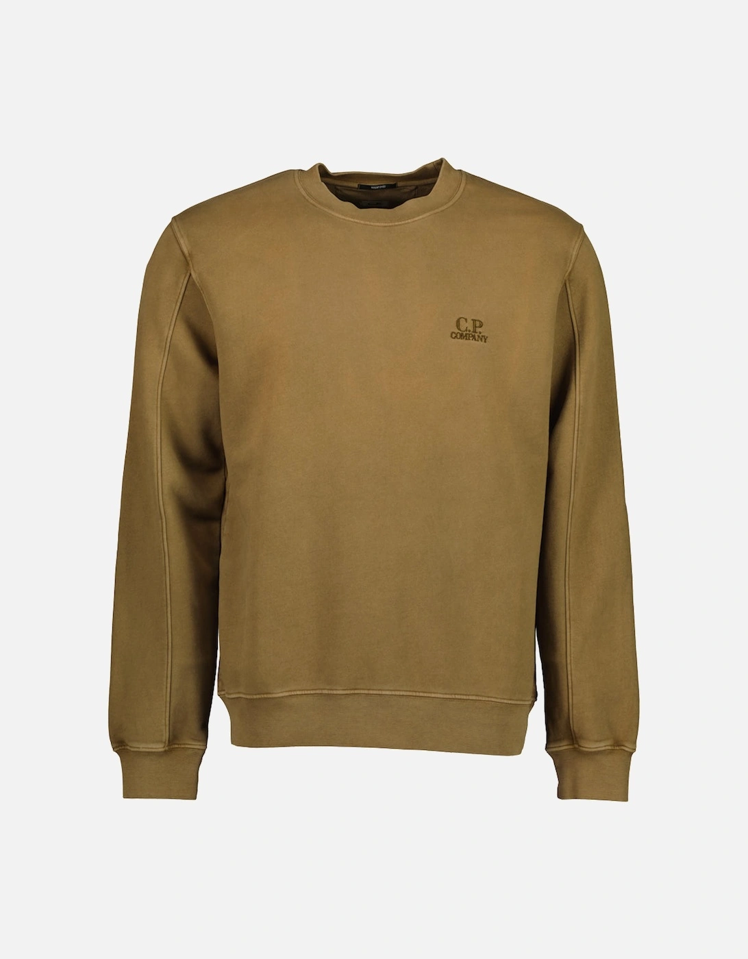 Brushed Fleece Resist Dyed Logo Sweat, 5 of 4