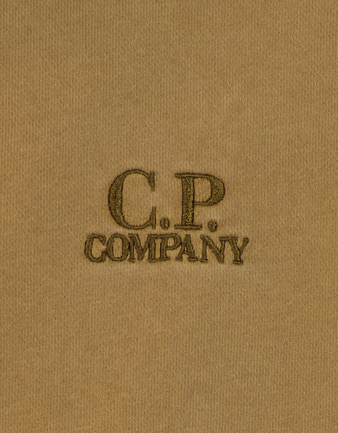 Brushed Fleece Resist Dyed Logo Sweat