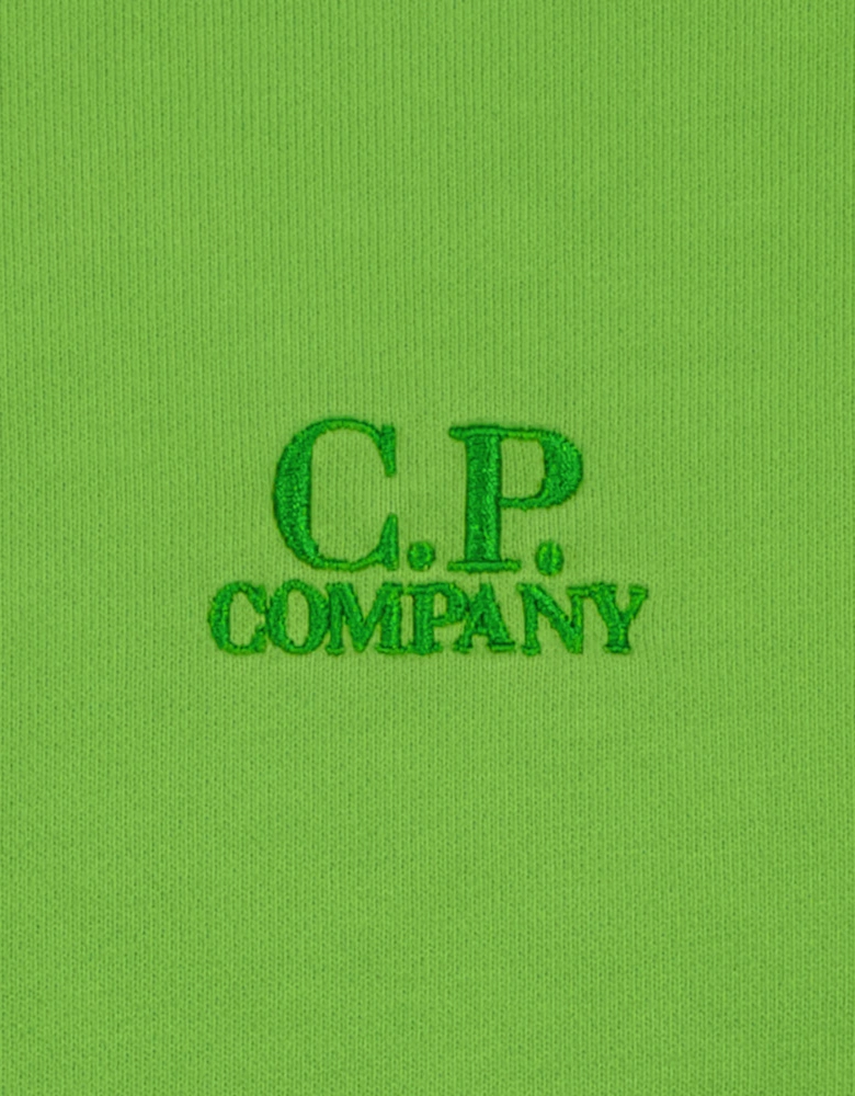 Brushed Fleece Resist Dyed Logo Sweat