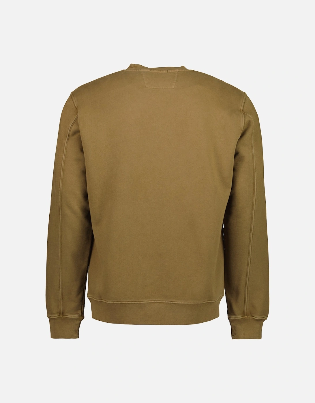 Brushed Fleece Resist Dyed Logo Sweat