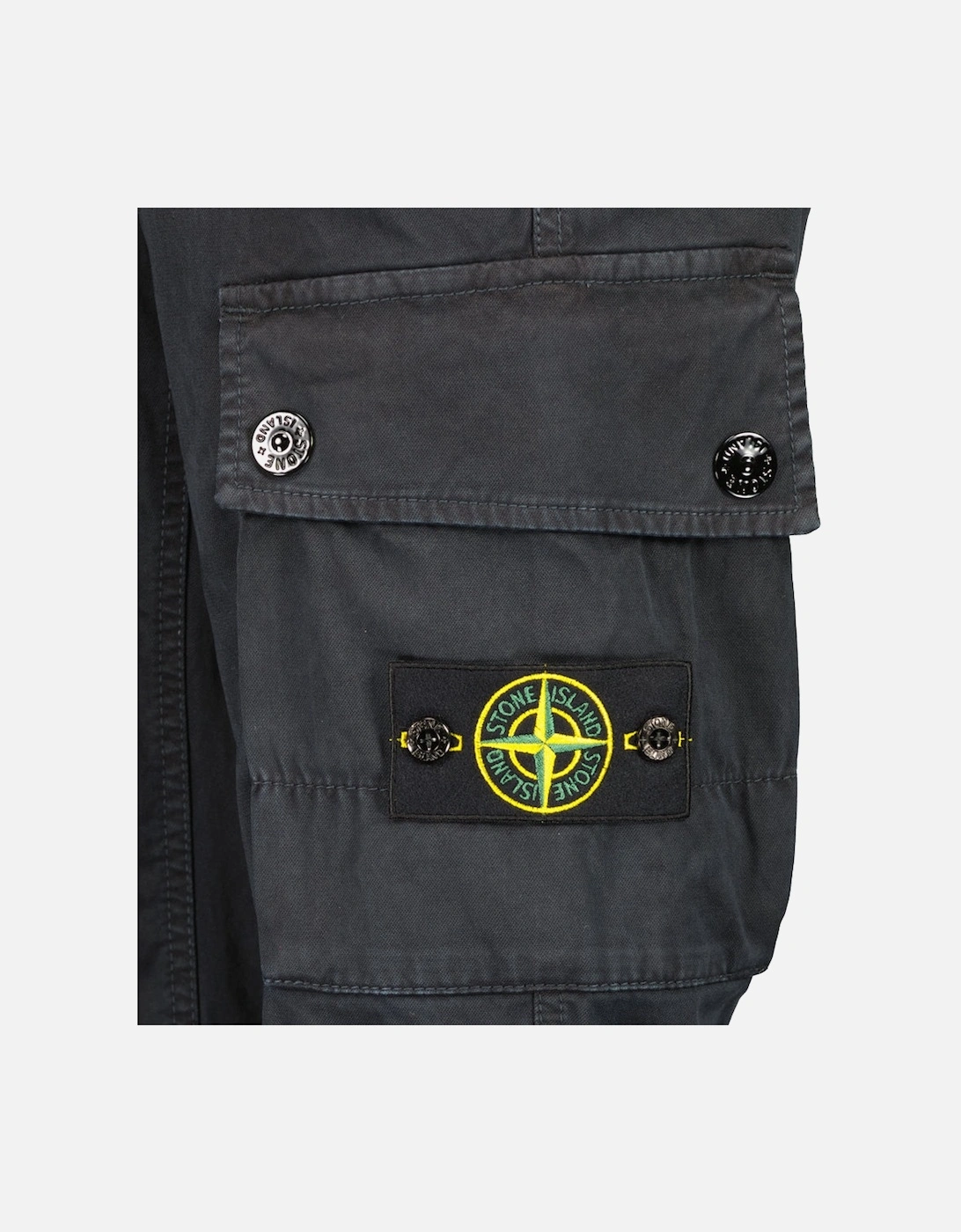 Stretch Cotton Cargo Pants