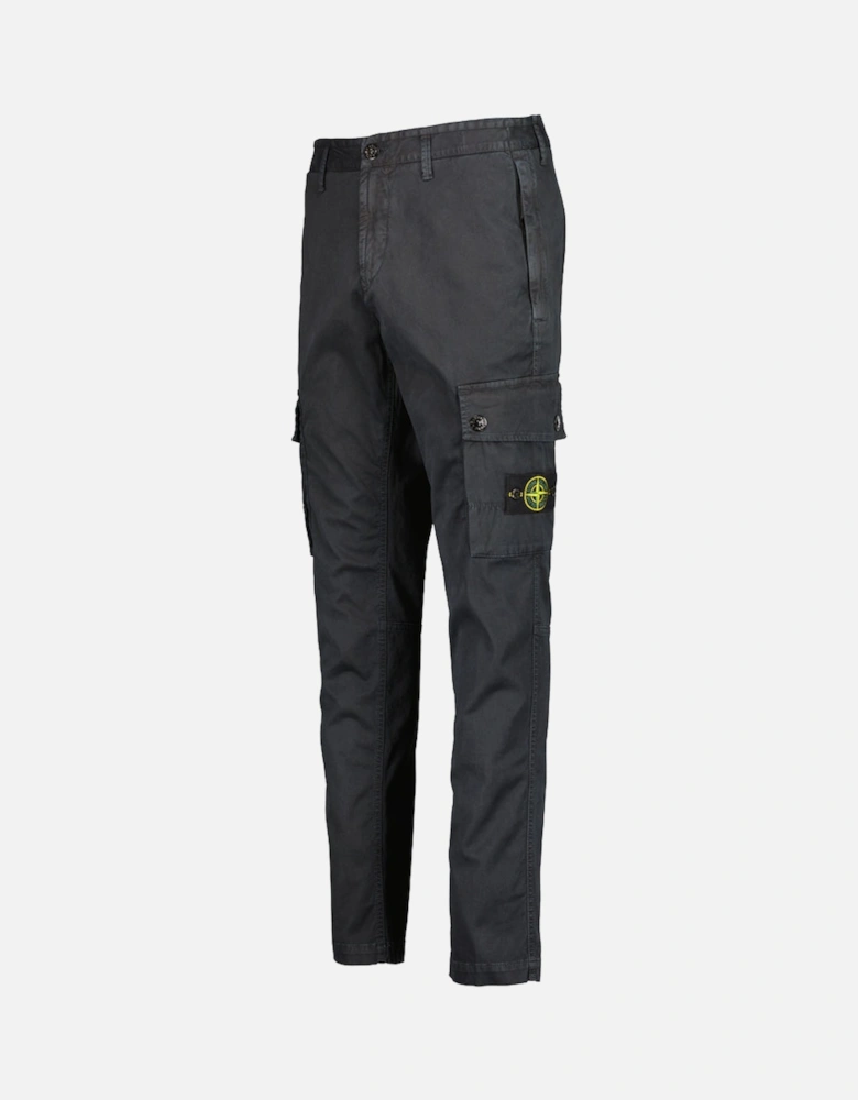 Stretch Cotton Cargo Pants